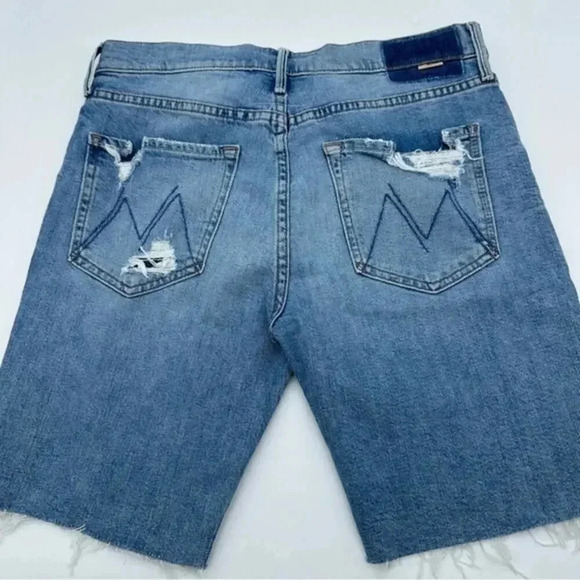 MOTHER The Trickster Short Fray in Slay It With Flowers Size 24 B1342 - Picture 4 of 6